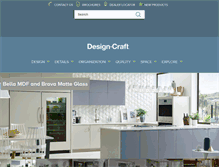 Tablet Screenshot of designcraftcabinets.com